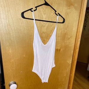 Boohoo white bodysuit